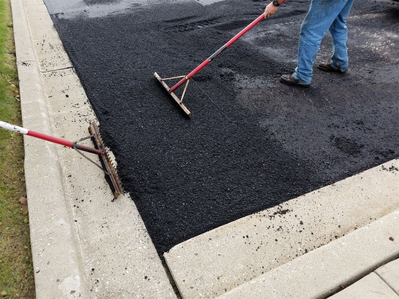 Summer Asphalt Paving