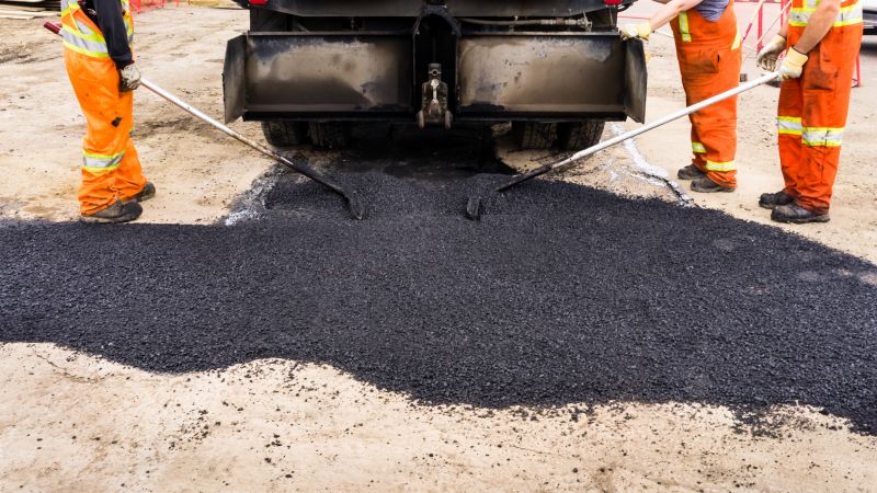 Commercial Asphalt Repair detail