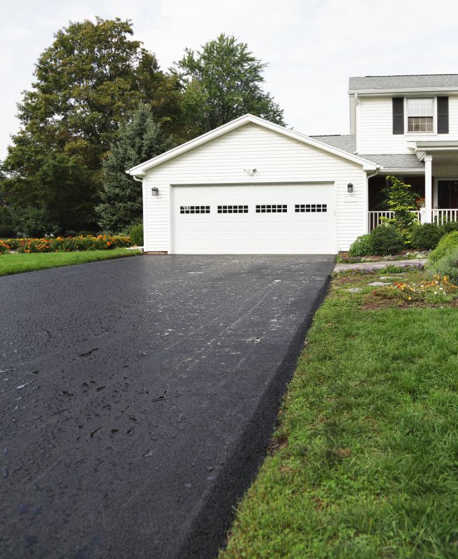 Finished Asphalt Driveway